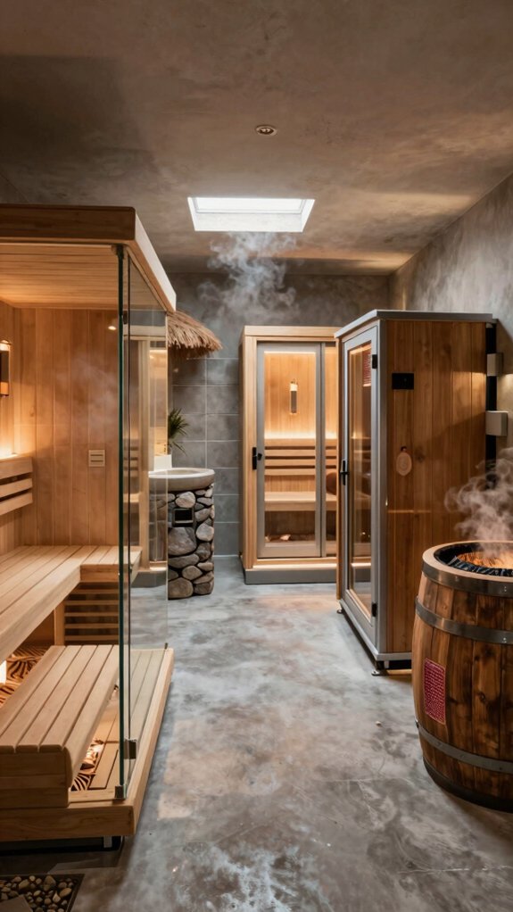basement saunas create spa sanctuaries