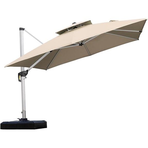 beige 10 ft square canopy
