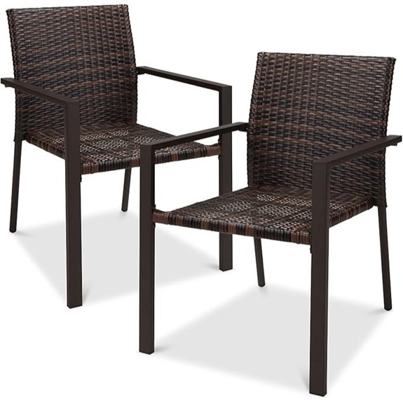 best choice stackable wicker chairs