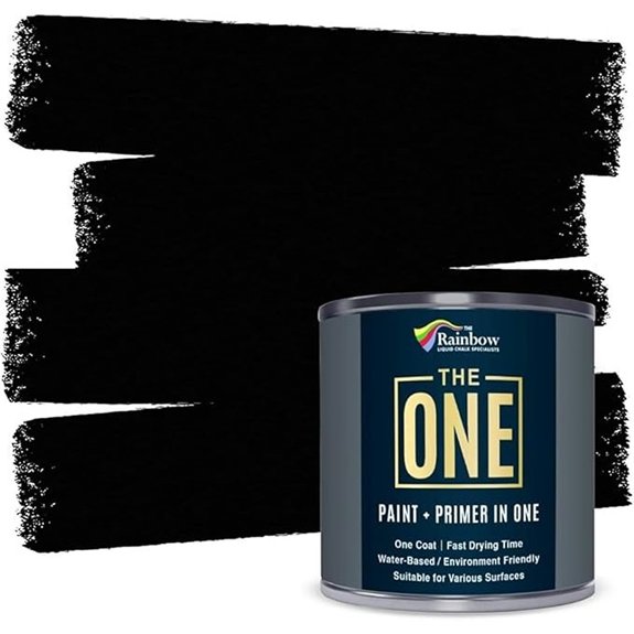 black matte low voc paint
