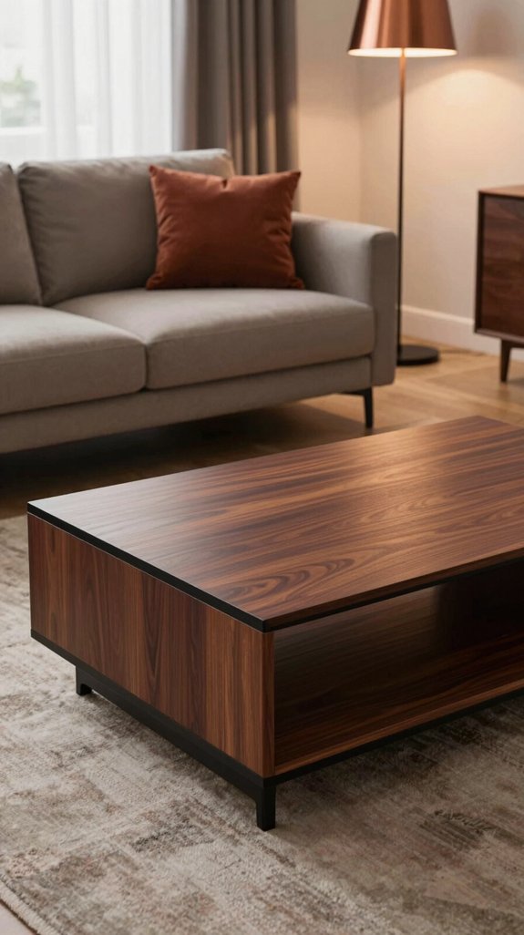 Rust Color Pairings That Add Warmth to Interior Spaces 13 black trimed rust furnishings