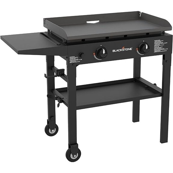 blackstone 2 burner propane griddle