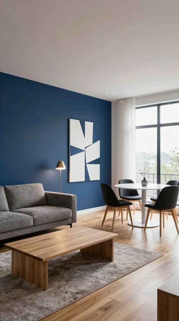 bold accent wall design