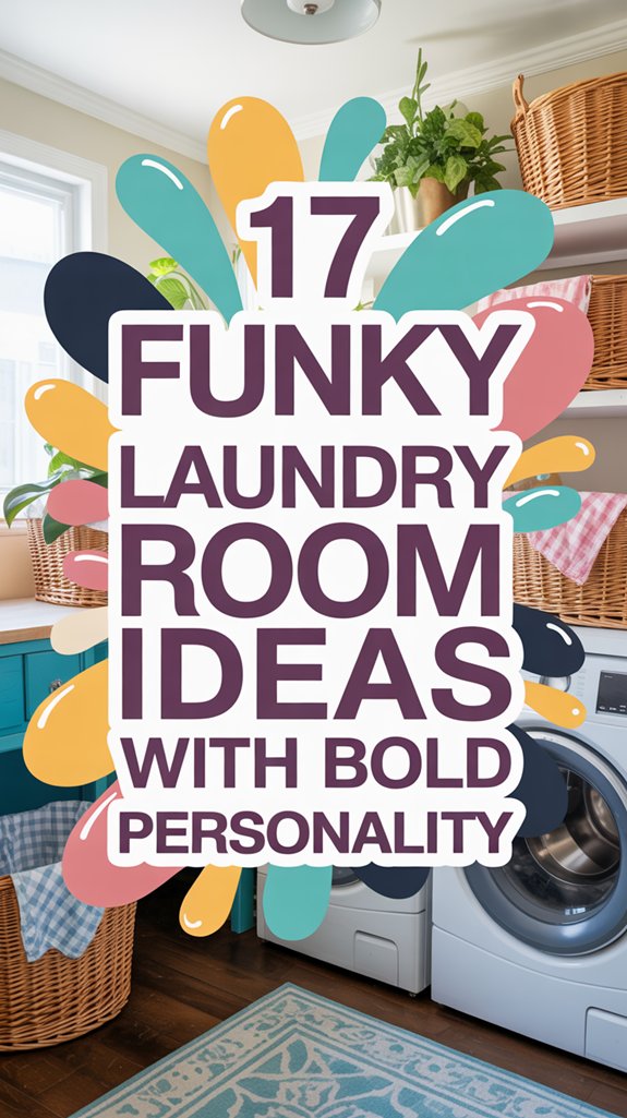 17 Funky Laundry Room Ideas With Bold Personality 1 bold and creative laundry designs