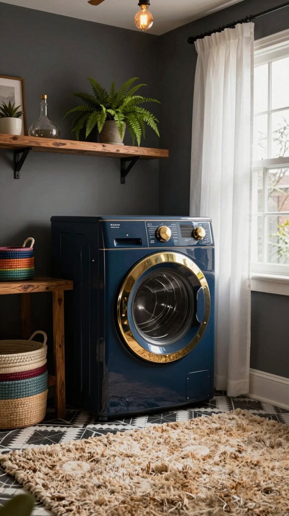 14 Dark Laundry Room Ideas That Feel Cozy - Home Stylistica