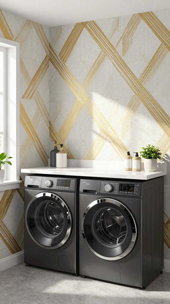 bold wallpaper transforms spaces