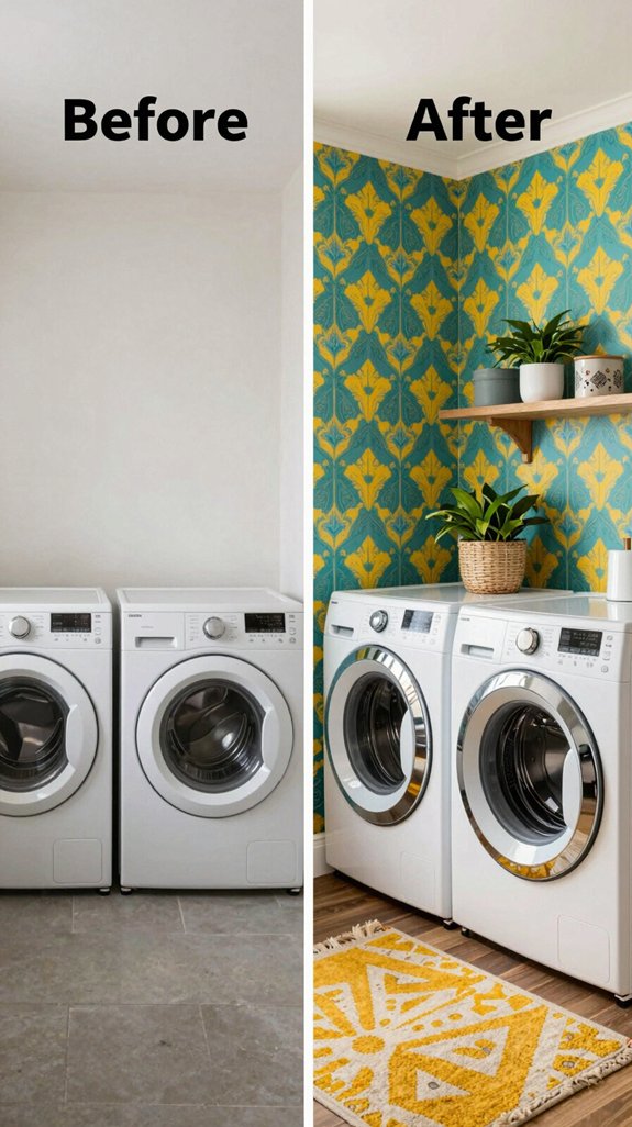 bold wallpaper transforms spaces