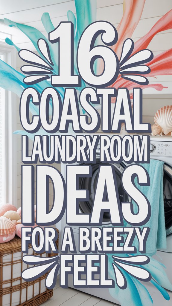 breezy coastal laundry designs
