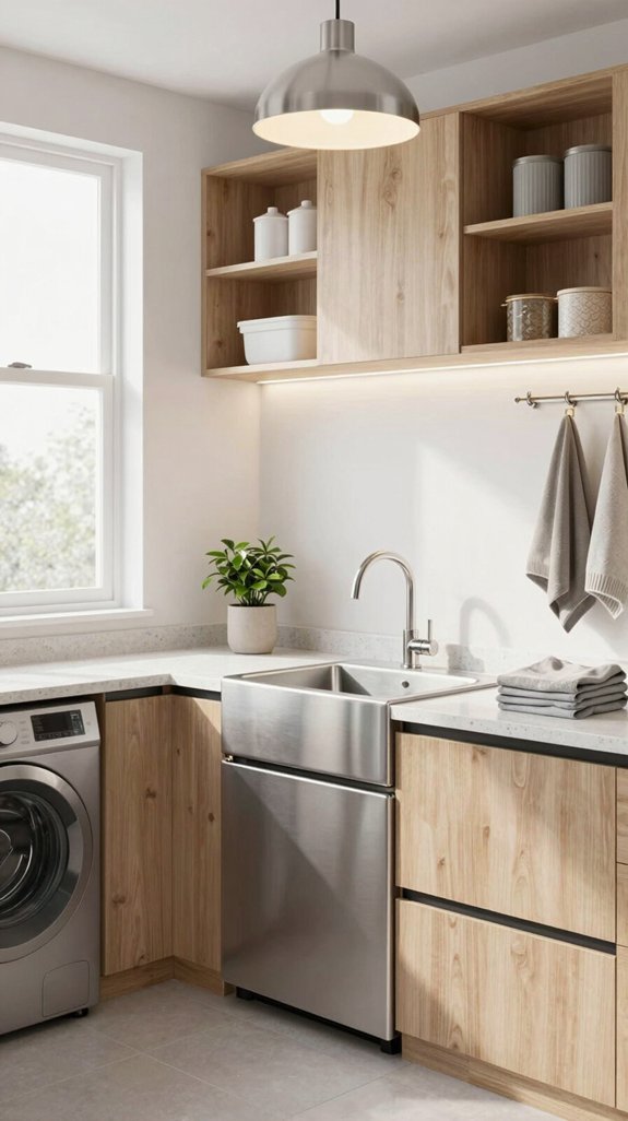 16 Laundry Room With Utility Sink Ideas 14 bright utility sink lighting