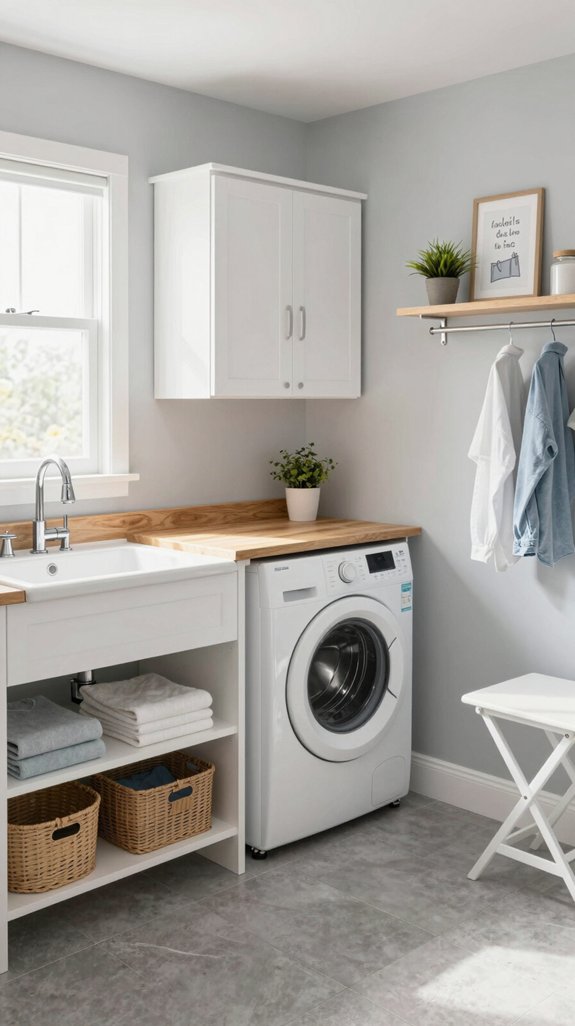 budget friendly laundry room makeover