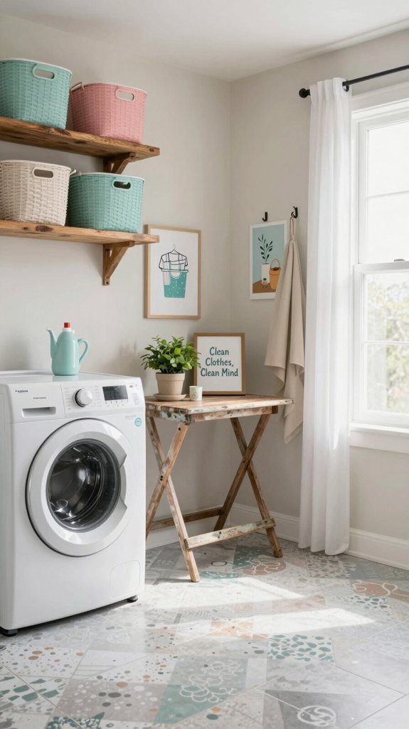 20 DIY Laundry Room Ideas for a Budget Makeover 2 budget friendly laundry room makeover
