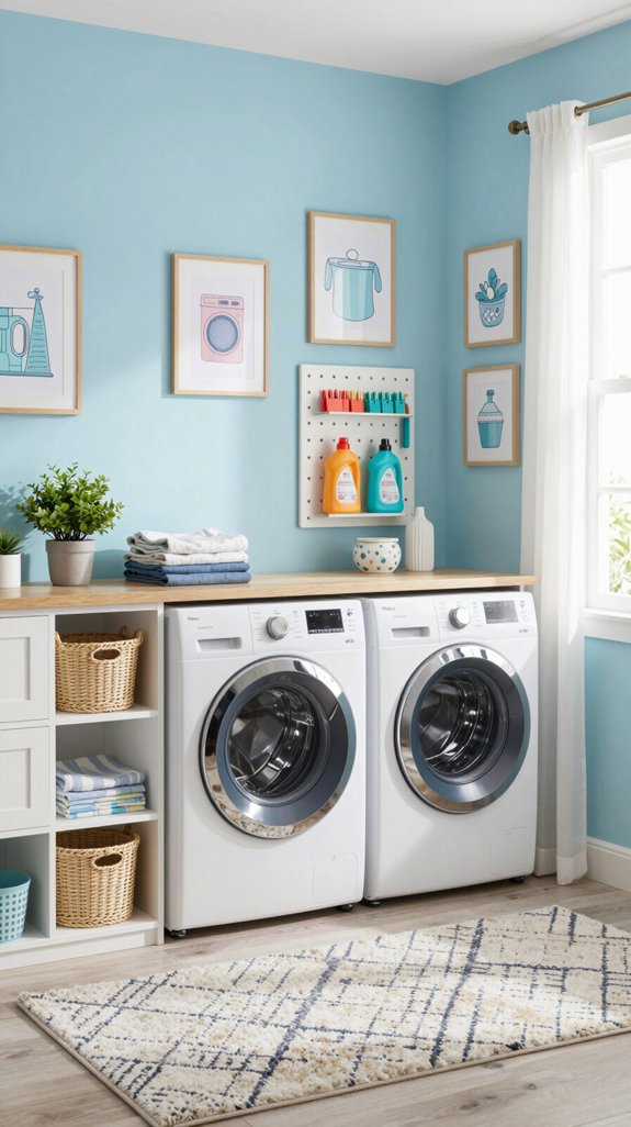 20 Fun Laundry Room Ideas to Make Chores Better 20 budget friendly laundry room makeover