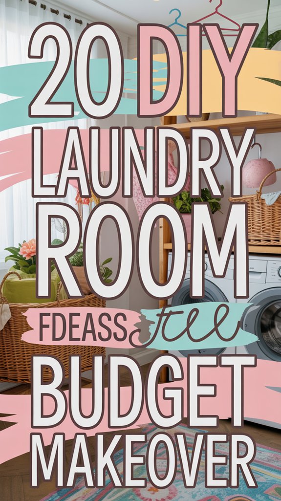 20 DIY Laundry Room Ideas for a Budget Makeover 1 budget friendly laundry room upgrades