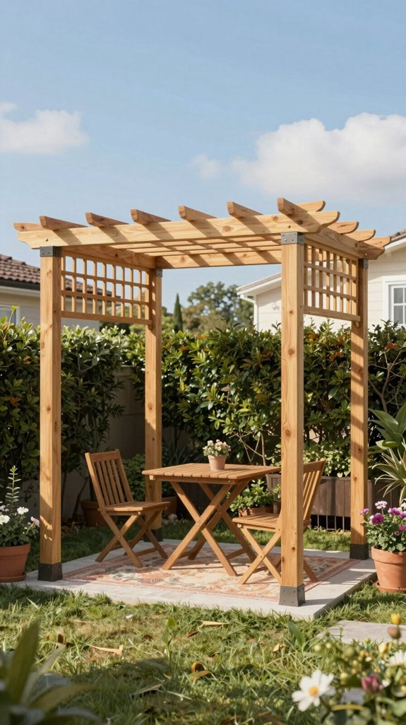 27 Backyard Ideas on a Budget That Look Surprisingly Expensive 7 budget friendly pergola construction