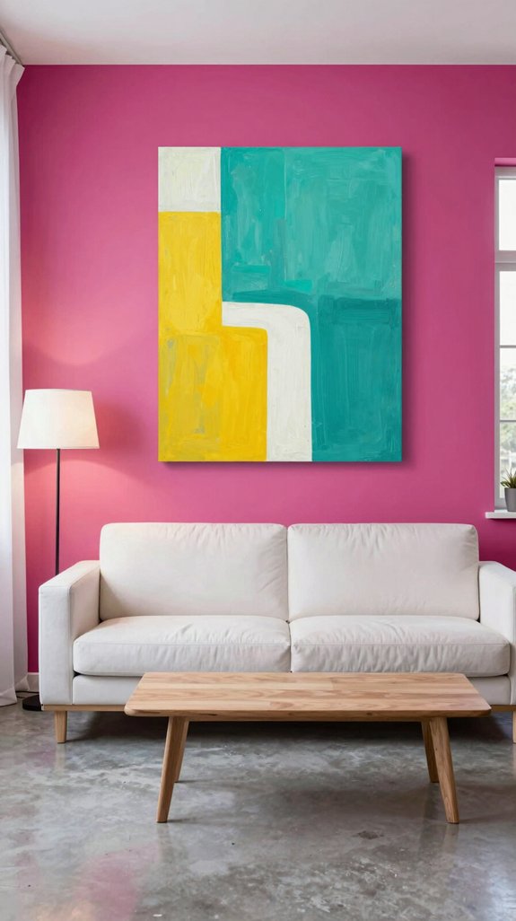 Magenta Color Pairings That Bring Energy to Interior Spaces 22 budget magenta accent wall