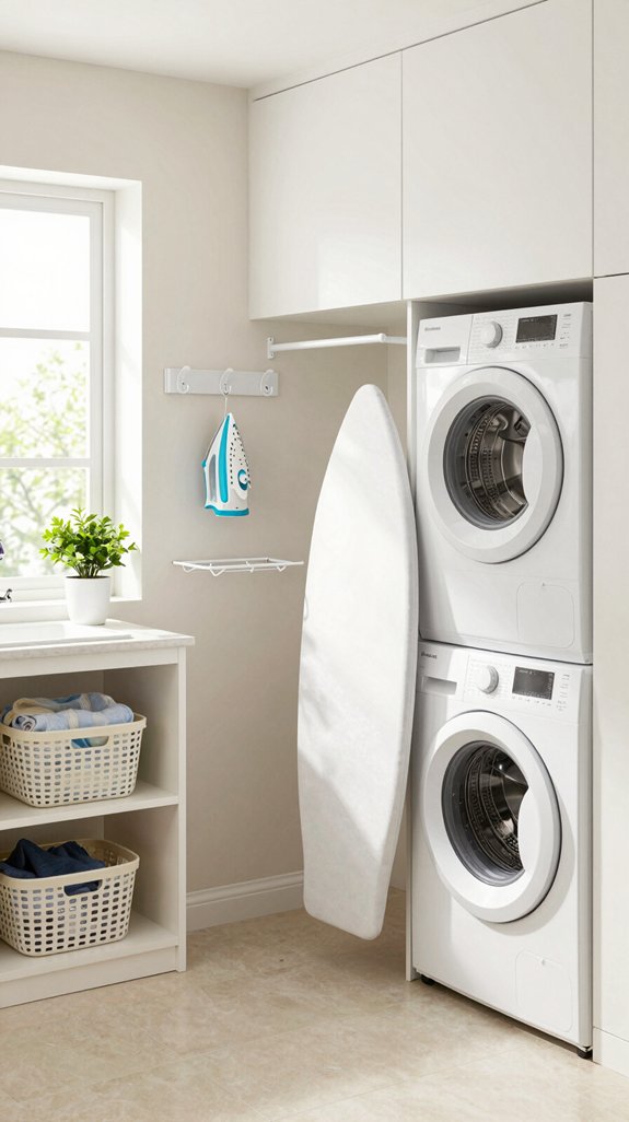 built in ironing board benefits