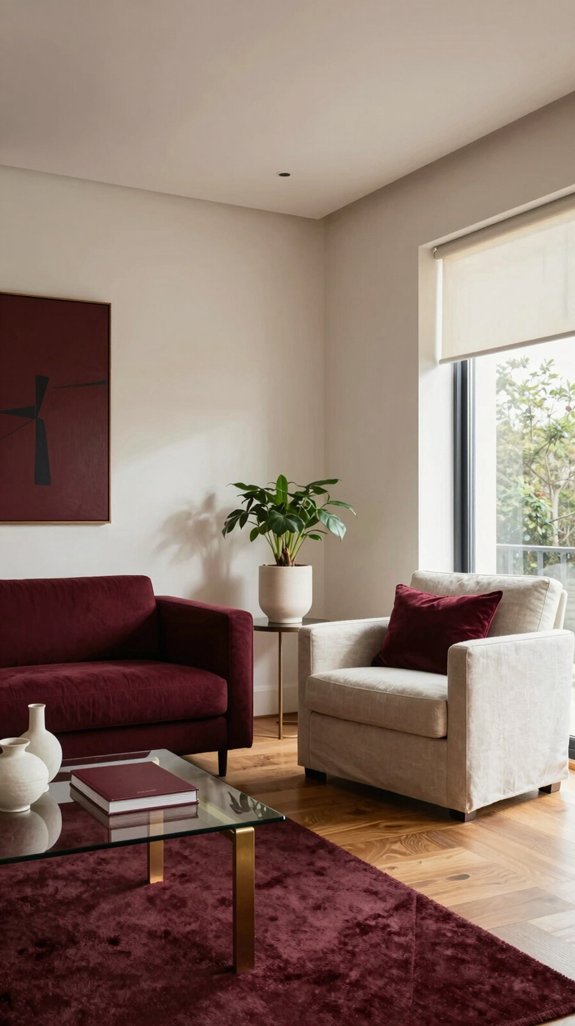 Burgundy Interior Color Pairings That Feel Rich and Sophisticated ...