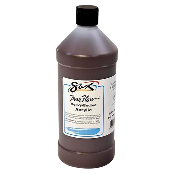 burnt umber acrylic paint