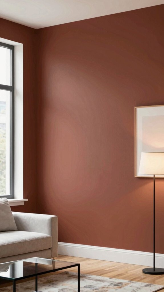 burnt umber wall transformations