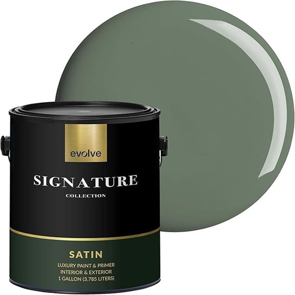 cadet green interior paint