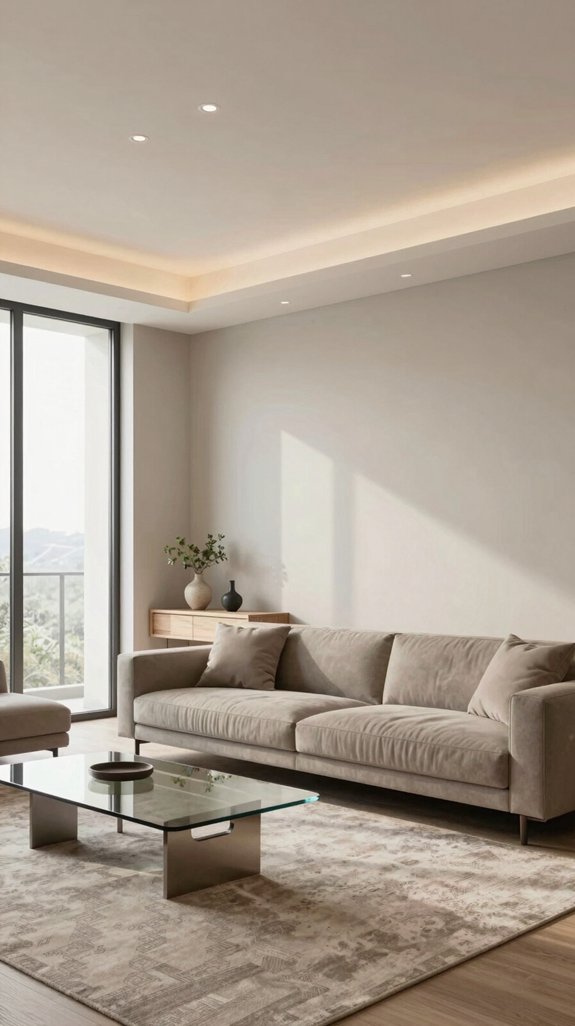 17 Modern Classic Interior Design Ideas for Living Rooms 6 calm neutral color palette