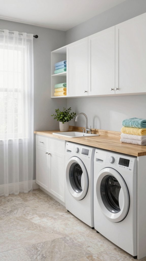 calming hues for laundry