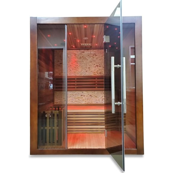 10 Traditional Saunas That Turn Any Home Into a Spa Sanctuary 7 canadian red cedar sauna canadian red cedar sauna