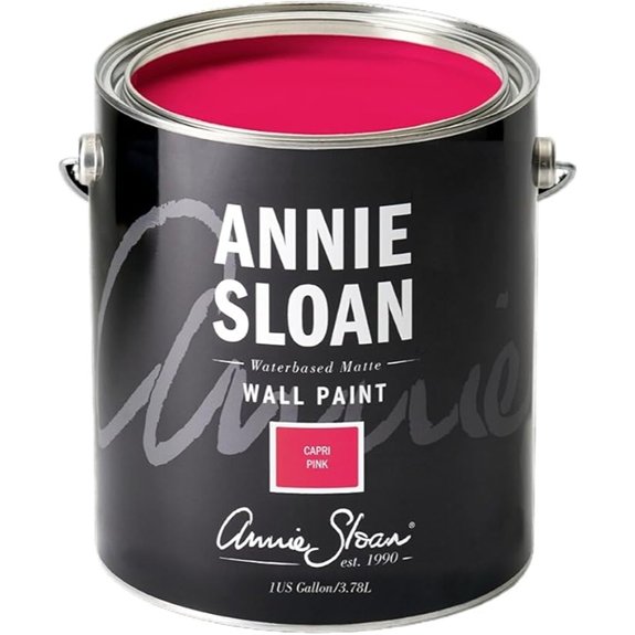 capri pink wall paint
