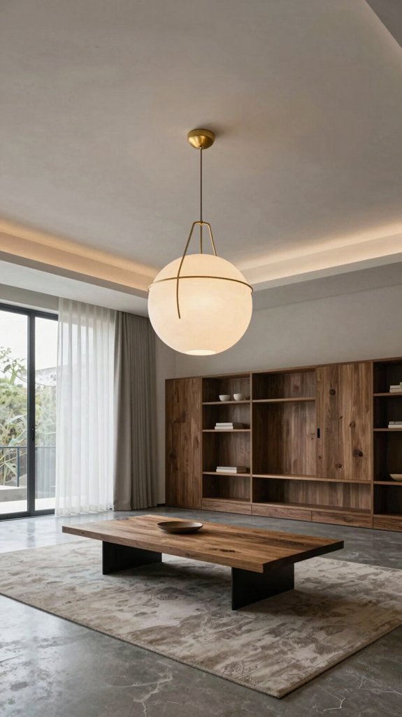 ceiling design and illumination