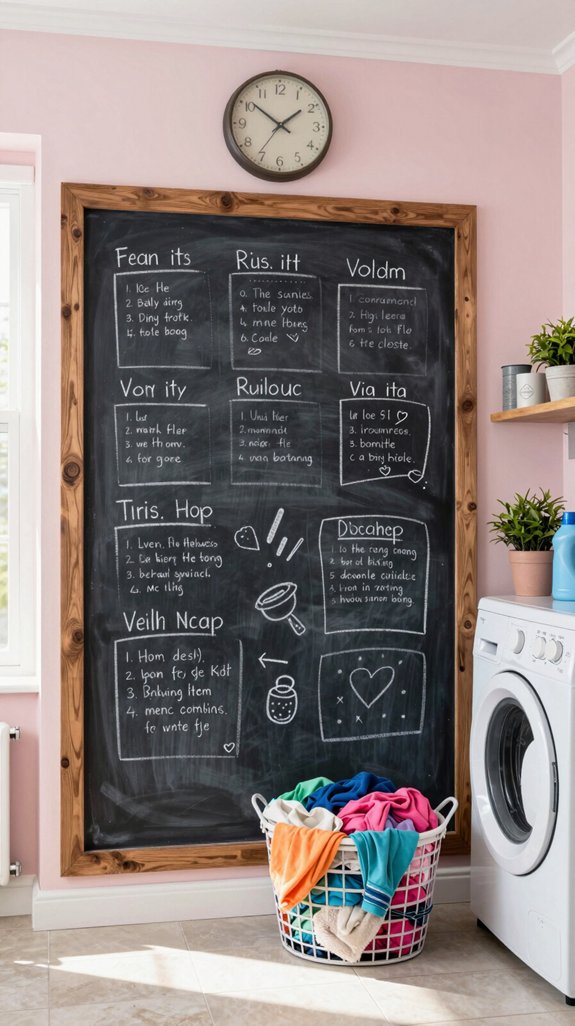 chalkboard wall for creativity