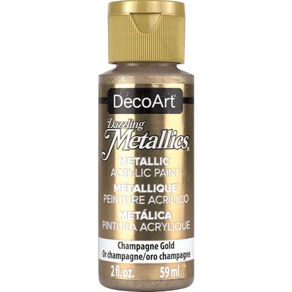 champagne gold metallic paint