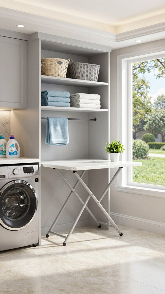 chic and functional folding station