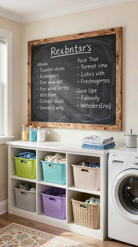 chic chalkboard for reminders