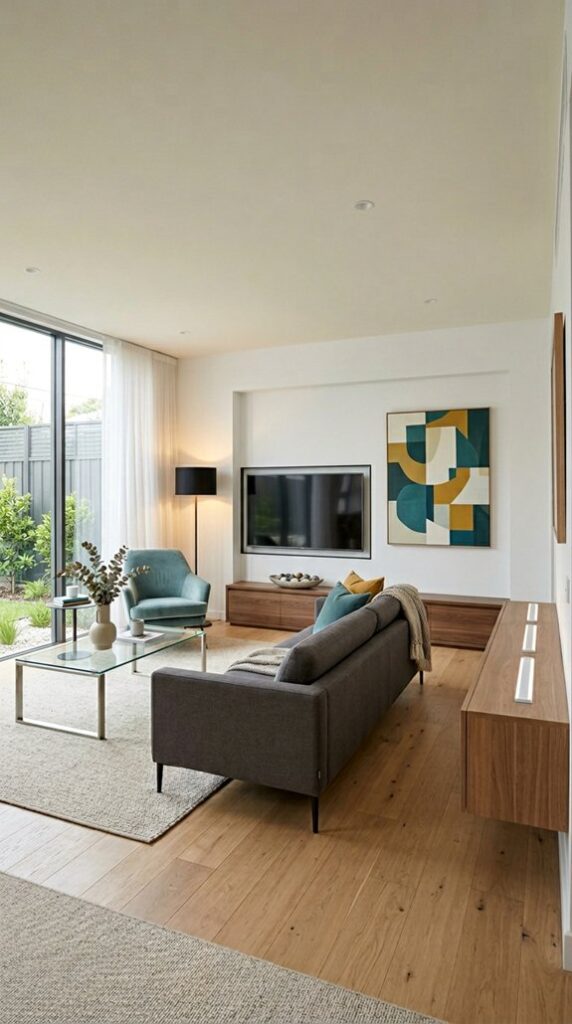 chic contemporary living room designs