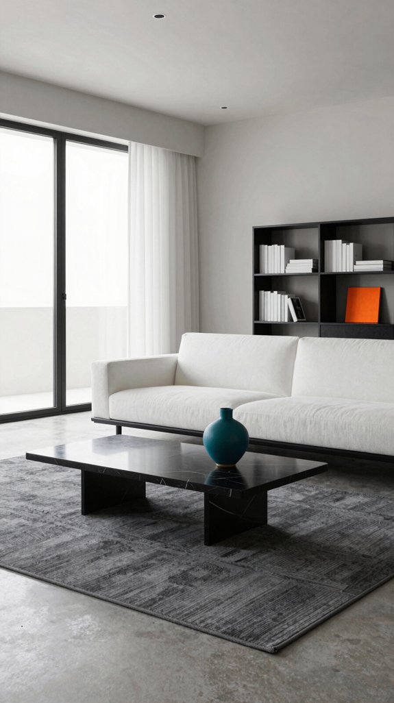 Black and White Interiors: Accent Colors That Complete the Look 4 chromatic psychology guides accent hues
