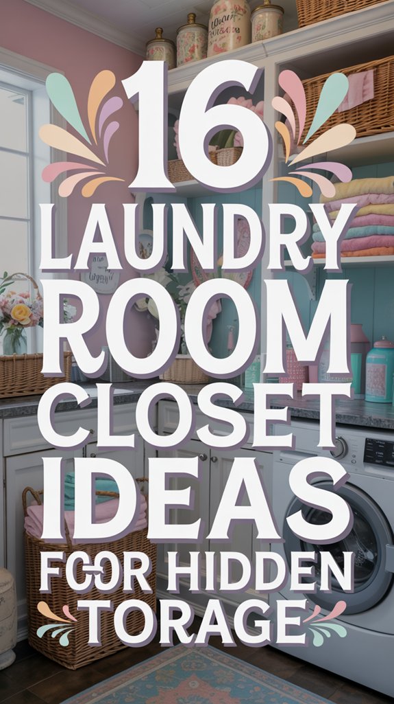 16 Laundry Room Closet Ideas for Hidden Storage 1 clever laundry room organization