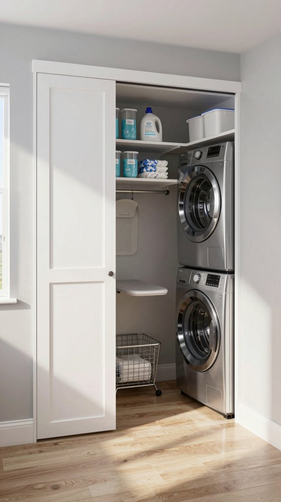 clever laundry room storage solutions