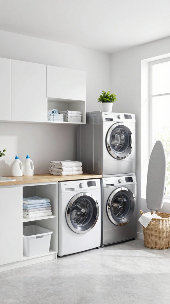 clever laundry storage solutions