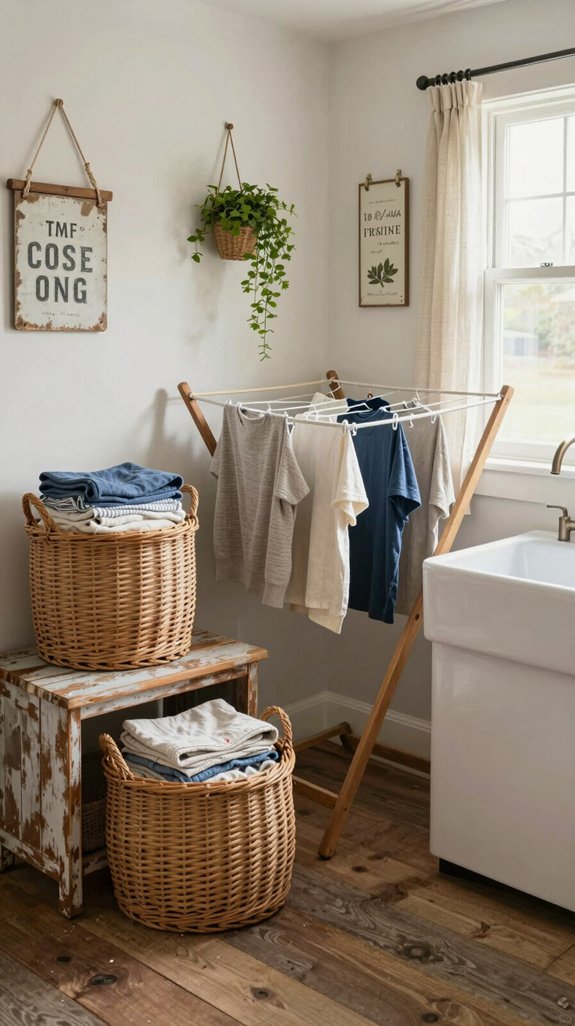 clever stylish laundry organization