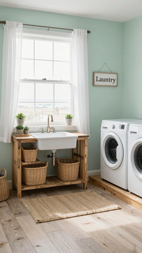 coastal simplicity with organization