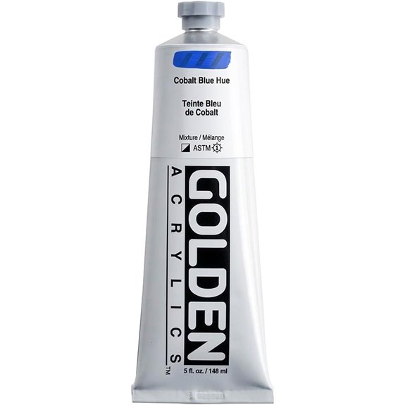 cobalt blue acrylic paint