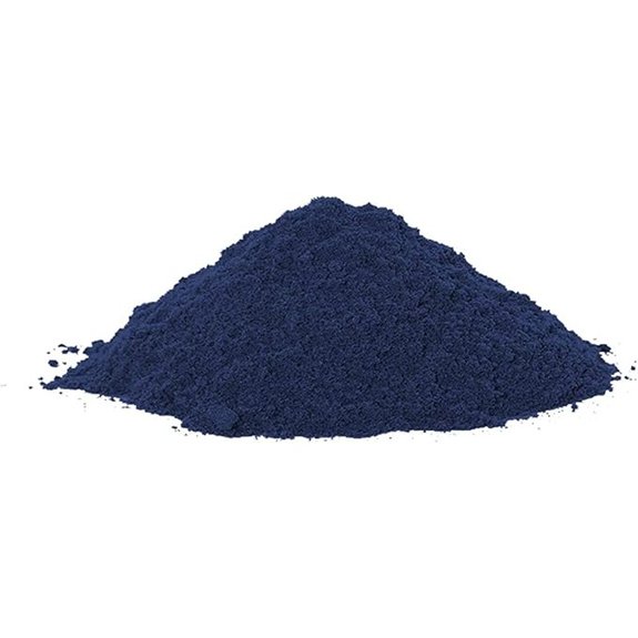 cobalt blue powder paint