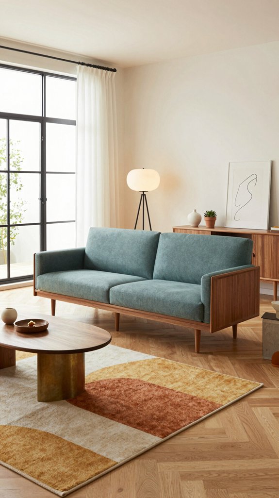 18 Mid-Century Modern Living Room Design Ideas 3 cohesive open plan functionality tips
