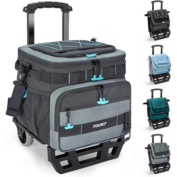 7 Rolling Coolers That Keep Your Drinks Ice‑Cold All Day 1 collapsible insulated rolling cooler