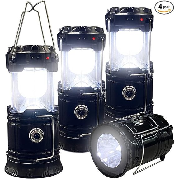 collapsible led camping lantern pack