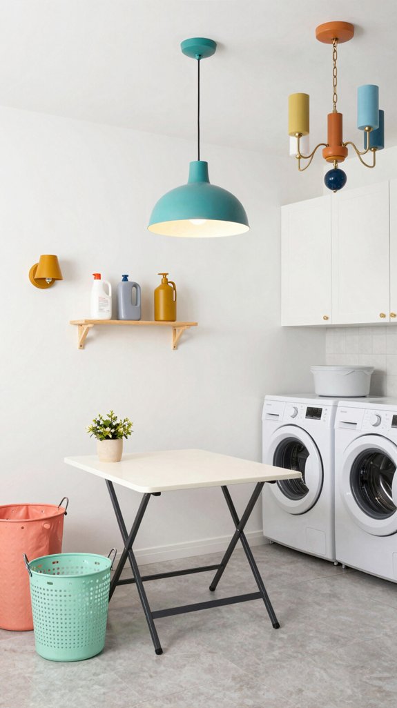 colorful fixtures unique style