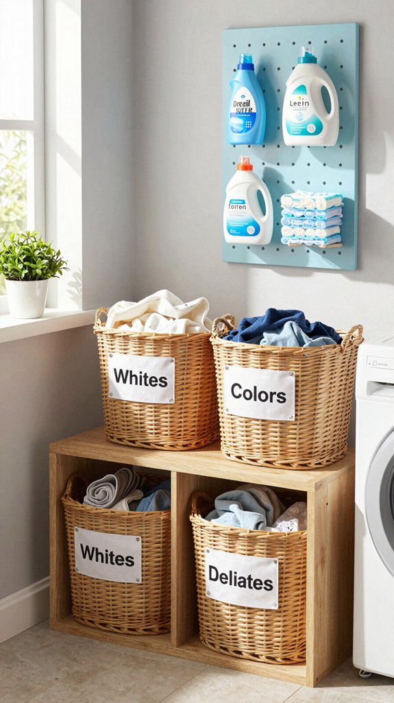 colorful labels for organization