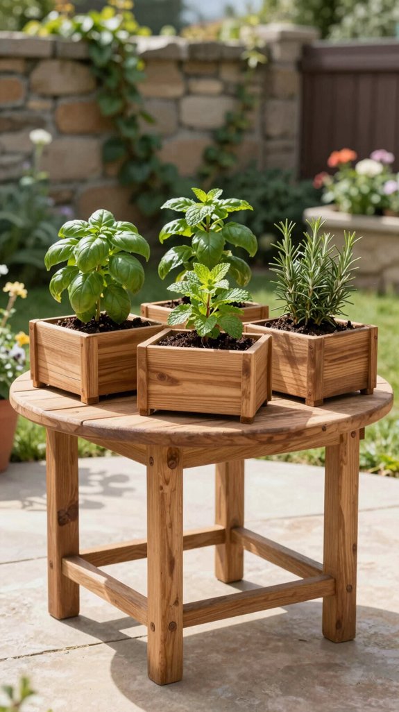 25 Backyard Inspiration Ideas You’ll Want to Copy Immediately 10 compact balcony herb garden compact balcony herb garden