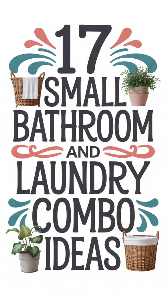 compact bathroom laundry designs