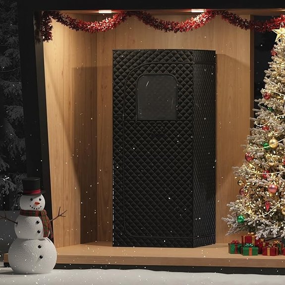10 Best Compact Saunas That Turn Any Space Into a Relaxation Oasis 8 compact foldable home sauna